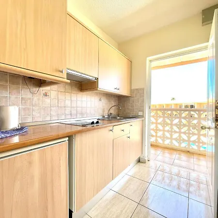 Comfortable Studio In The South Of Tenerife, With Wifi And Climatized Pool طوستا ديل سيلونثيو